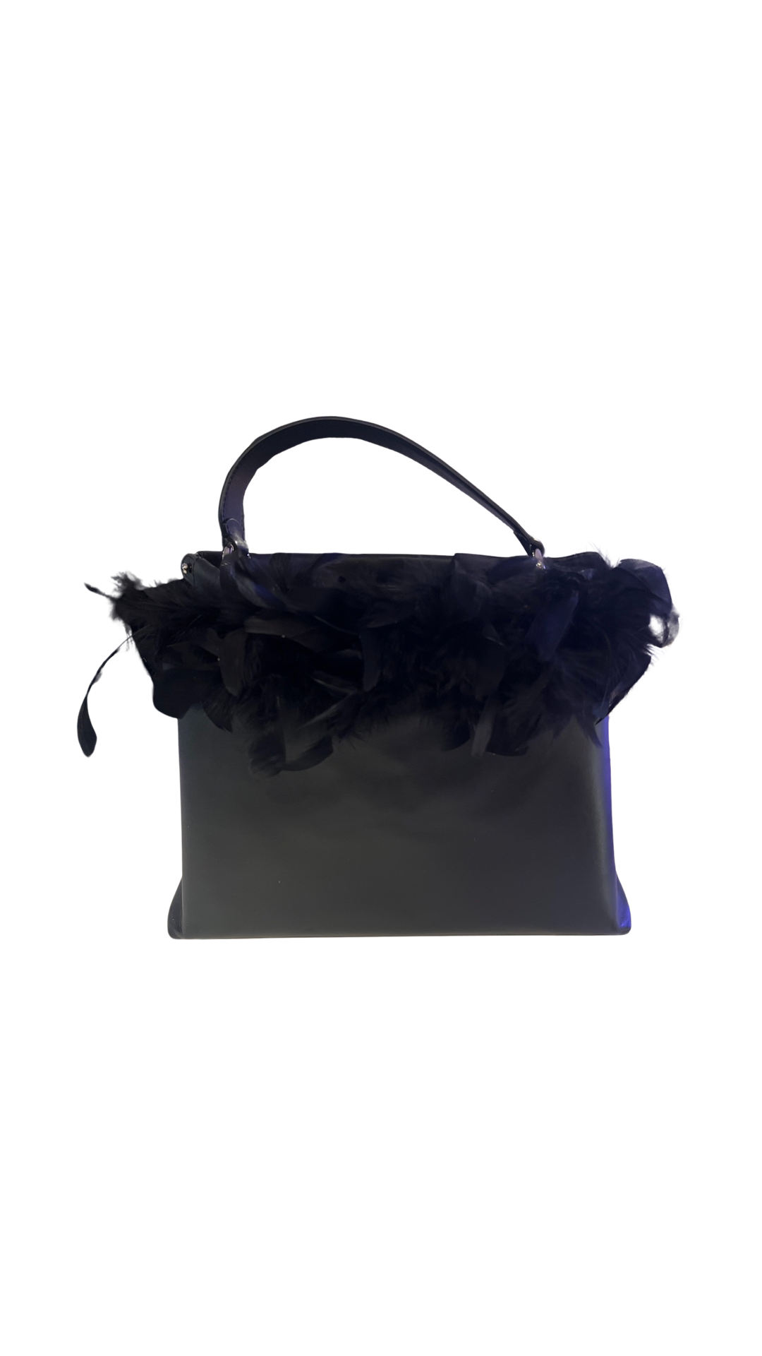 Tasche mit Federn