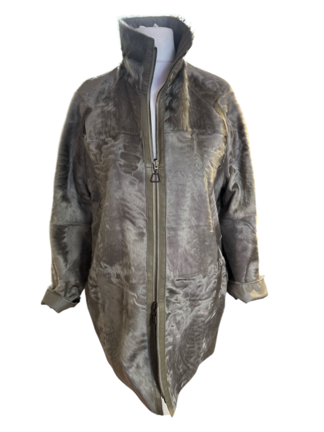 Pre-Loved AKRIS Lammfell Jacke reversible