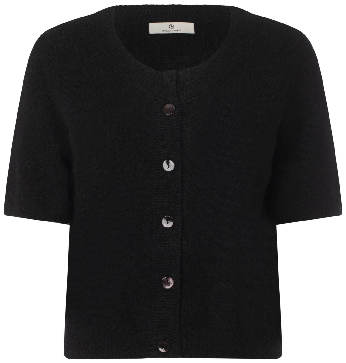 Charlotte Sparre Cashmere Cardigan schwarz