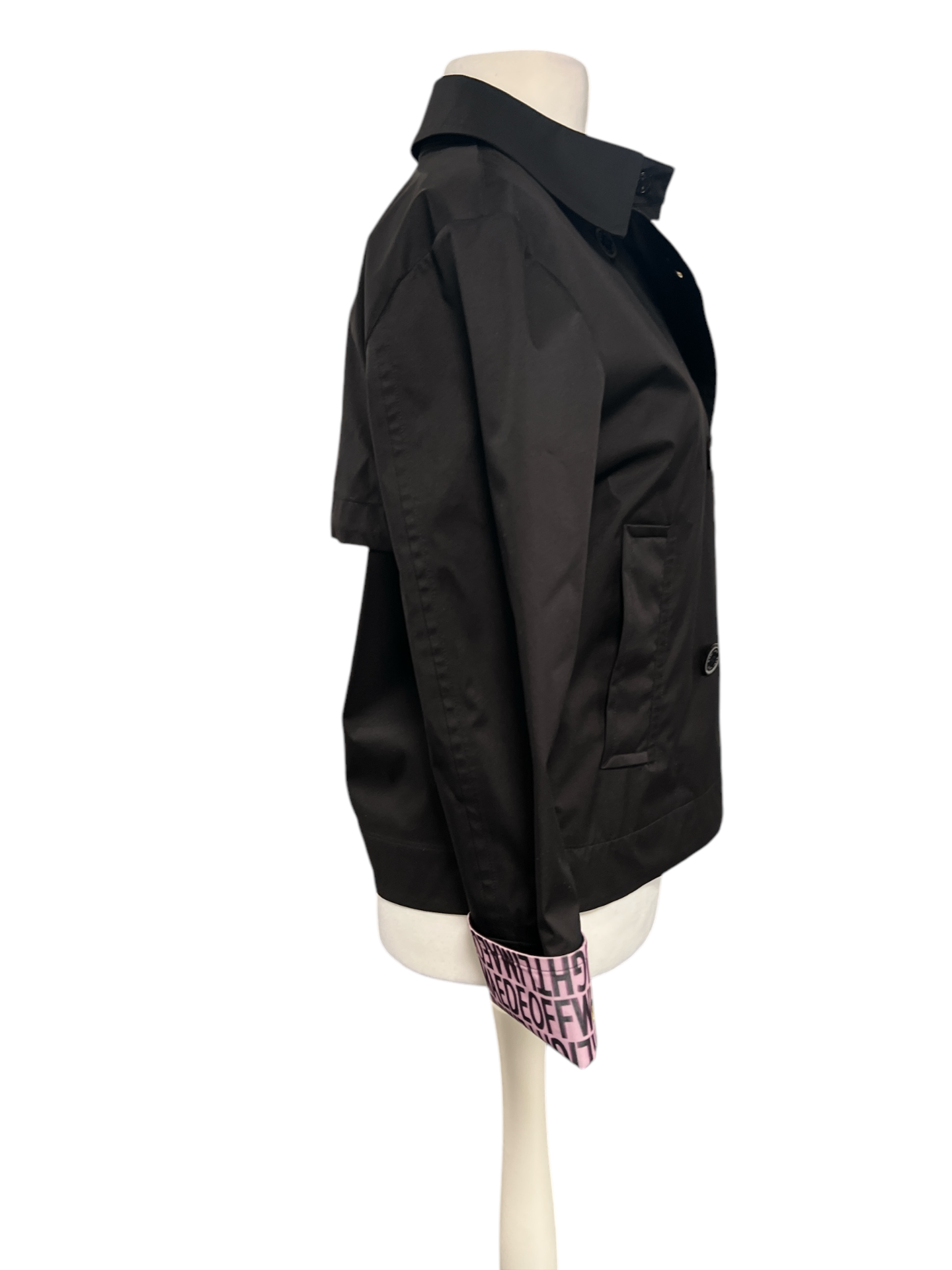 Marc Cain Sports Jacke mit gemustertem Innenfutter