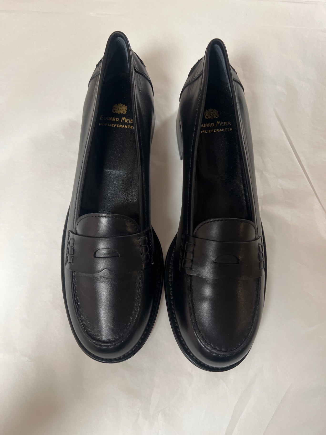 Eduard Meier rahmengenähte Loafers