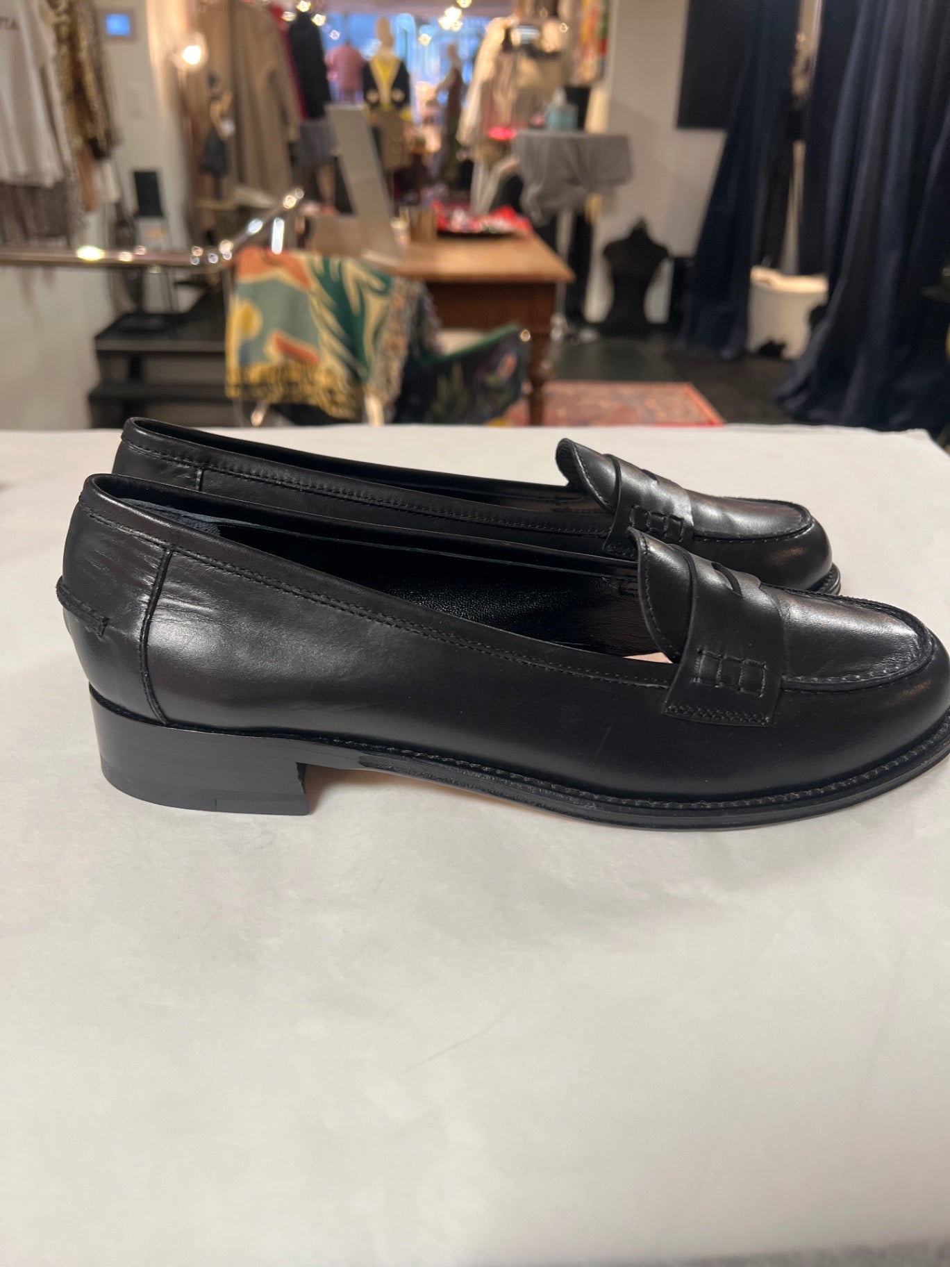 Eduard Meier rahmengenähte Loafers