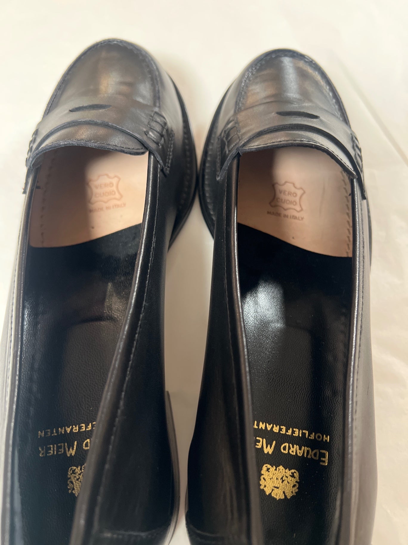 Eduard Meier rahmengenähte Loafers
