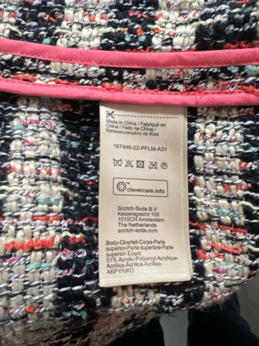 Scotch&Soda Tweed Jacke