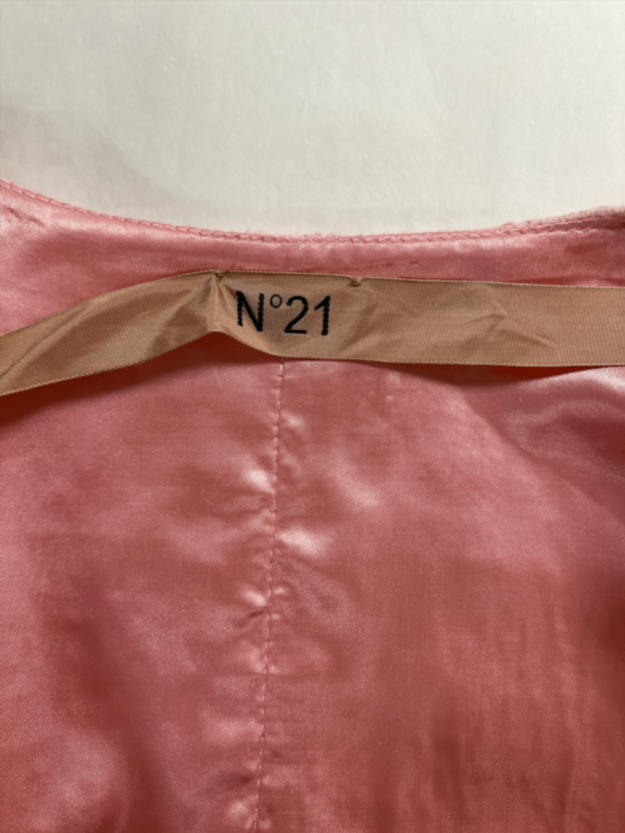 N°21 Bouclé-Jacke Oversized