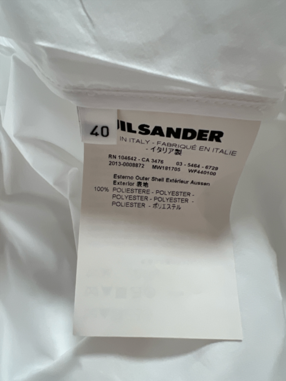 Pre-Loved Jil Sander Jacke