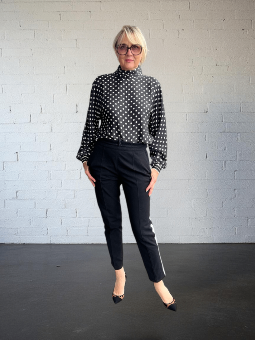 Lola Casademunt Maite HW25 Bluse Polka Dot
