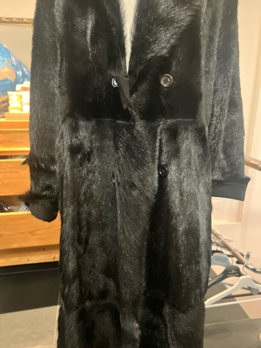 Marc Cain Ziegenfellmantel reversible (H)