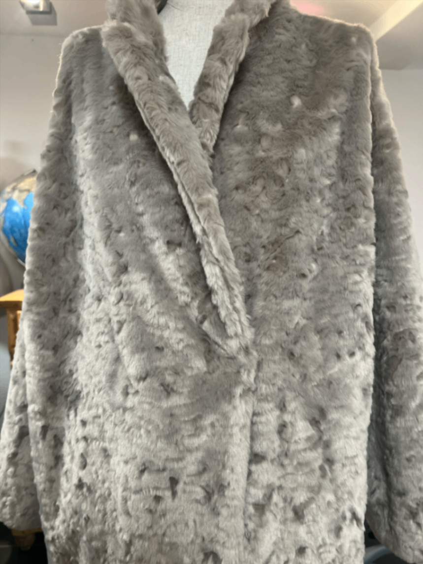 Marc Cain Fake Fur Mantel (H)