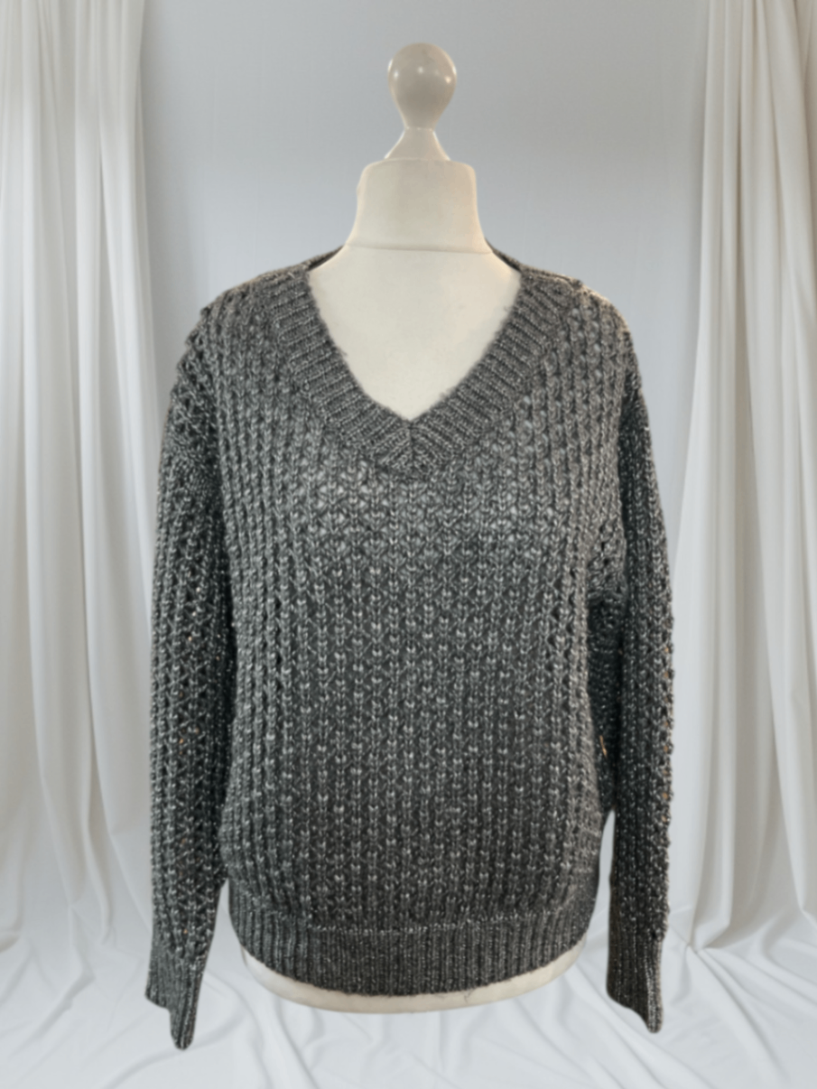 Luisa Cerano Metallic Strickpullover