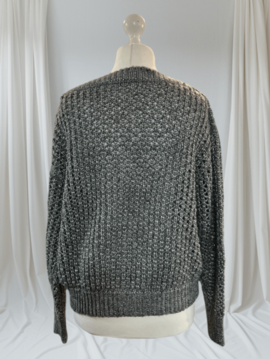 Luisa Cerano Metallic Strickpullover