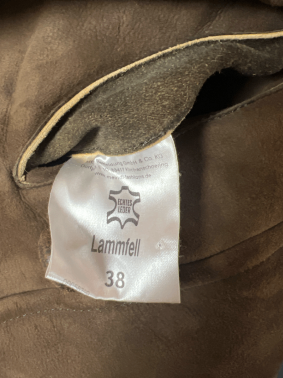 Meindl Lammfell Mantel