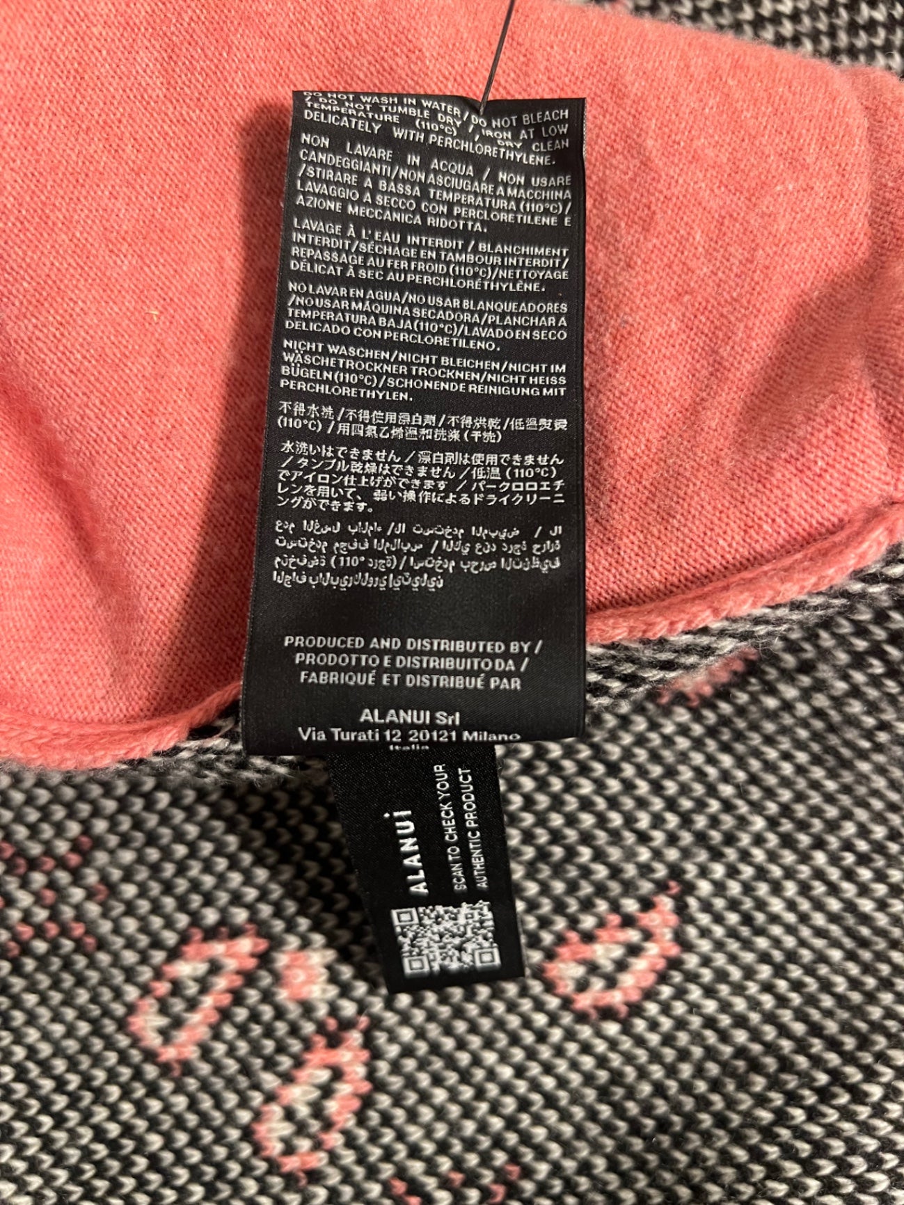 Pre-Loved Alanui Cardigan mit Fransenkragen