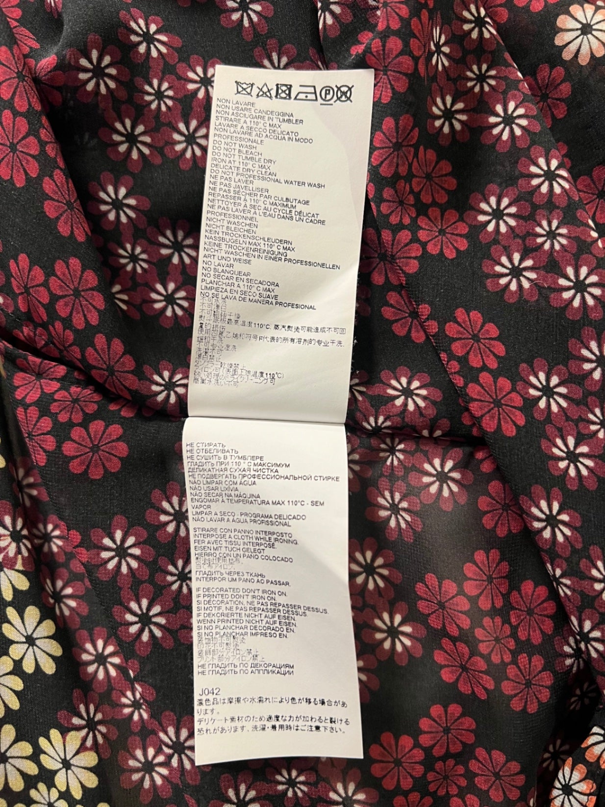 Pre-Loved Dsquared2 Poncho Bluse