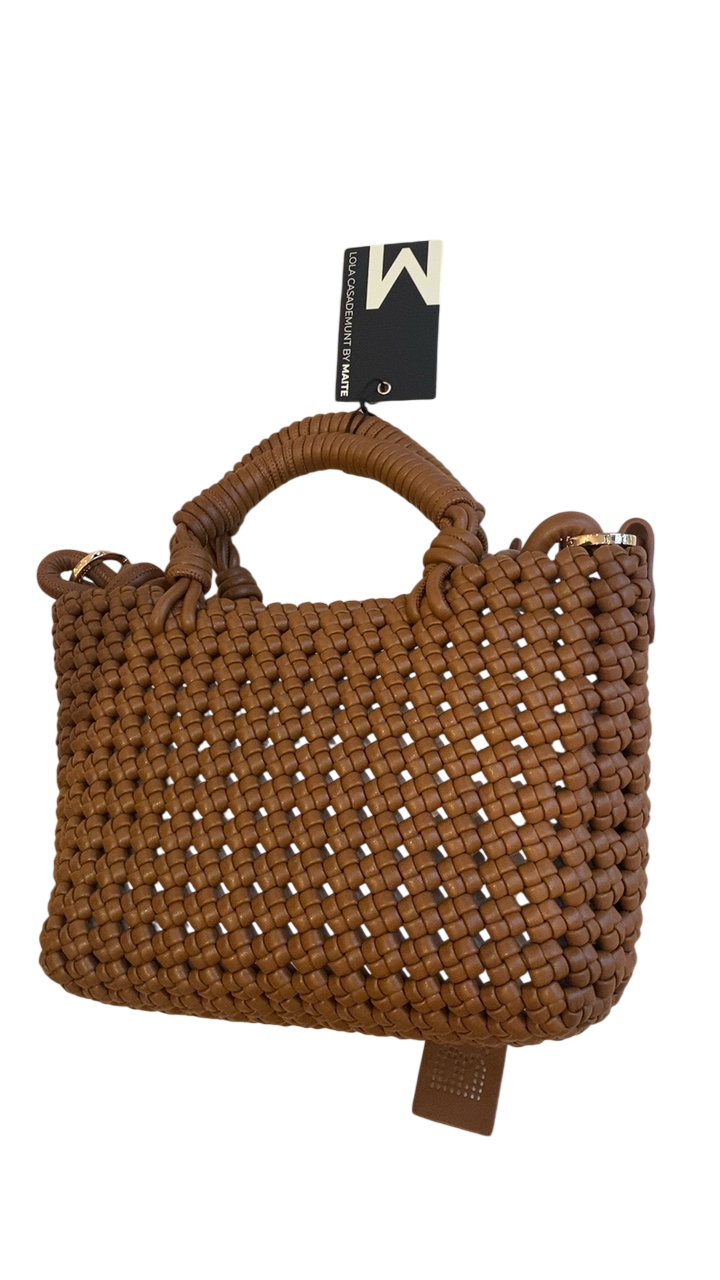 Lola Casademunt Knotted Faux Leather Crossbody Bag