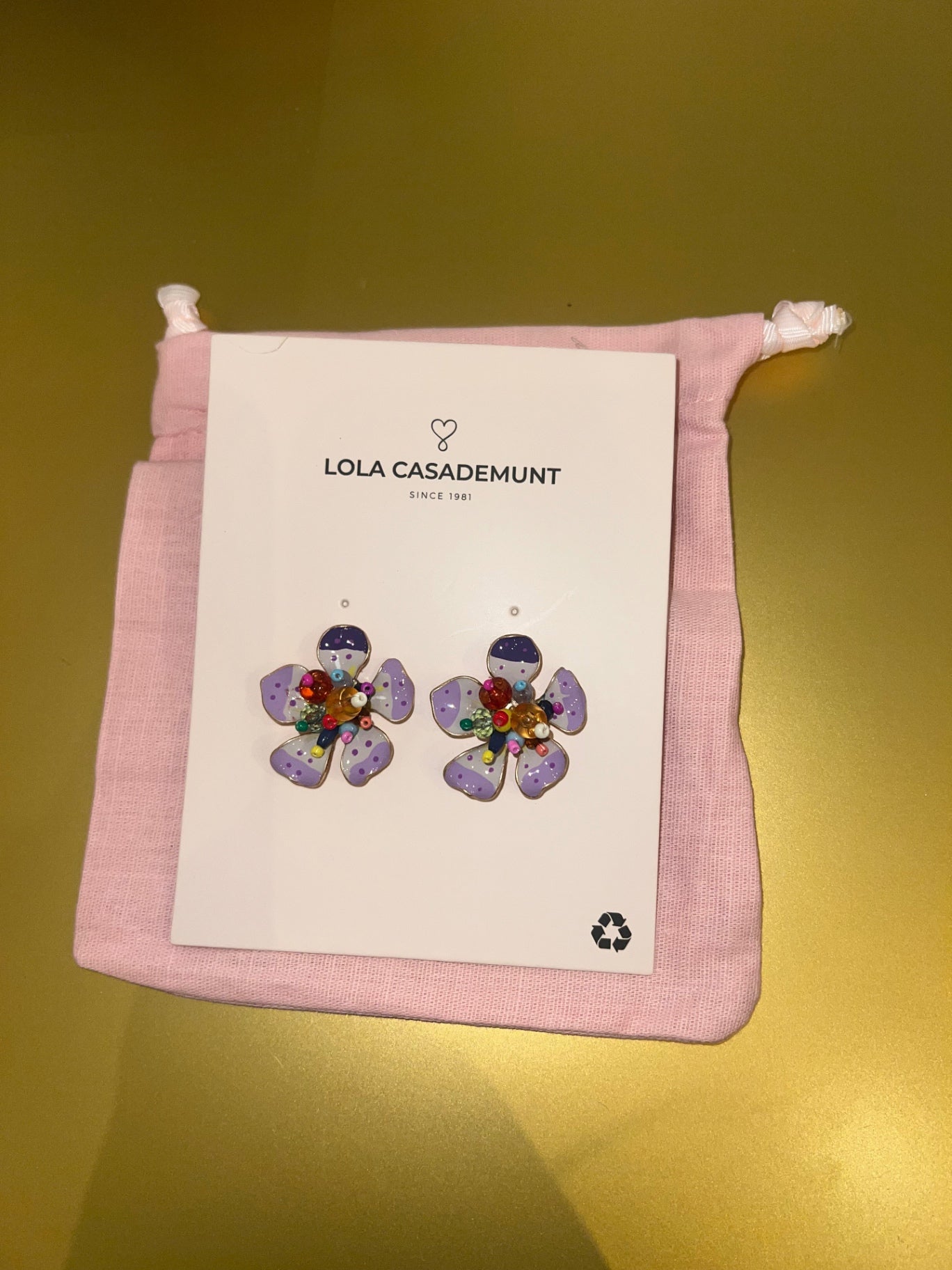 Lola Casademunt Flower Earrings