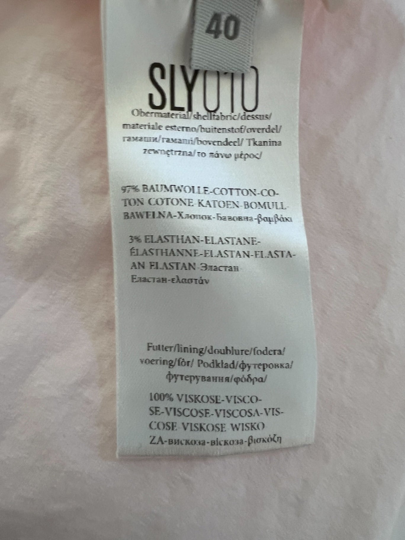 Pre-Loved SLY010 Popeline Kleid