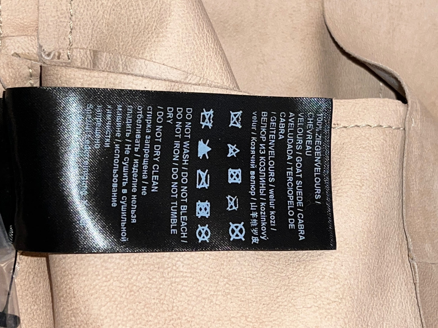 Pre-Loved Luisa Cerano Veloursleder Hemd