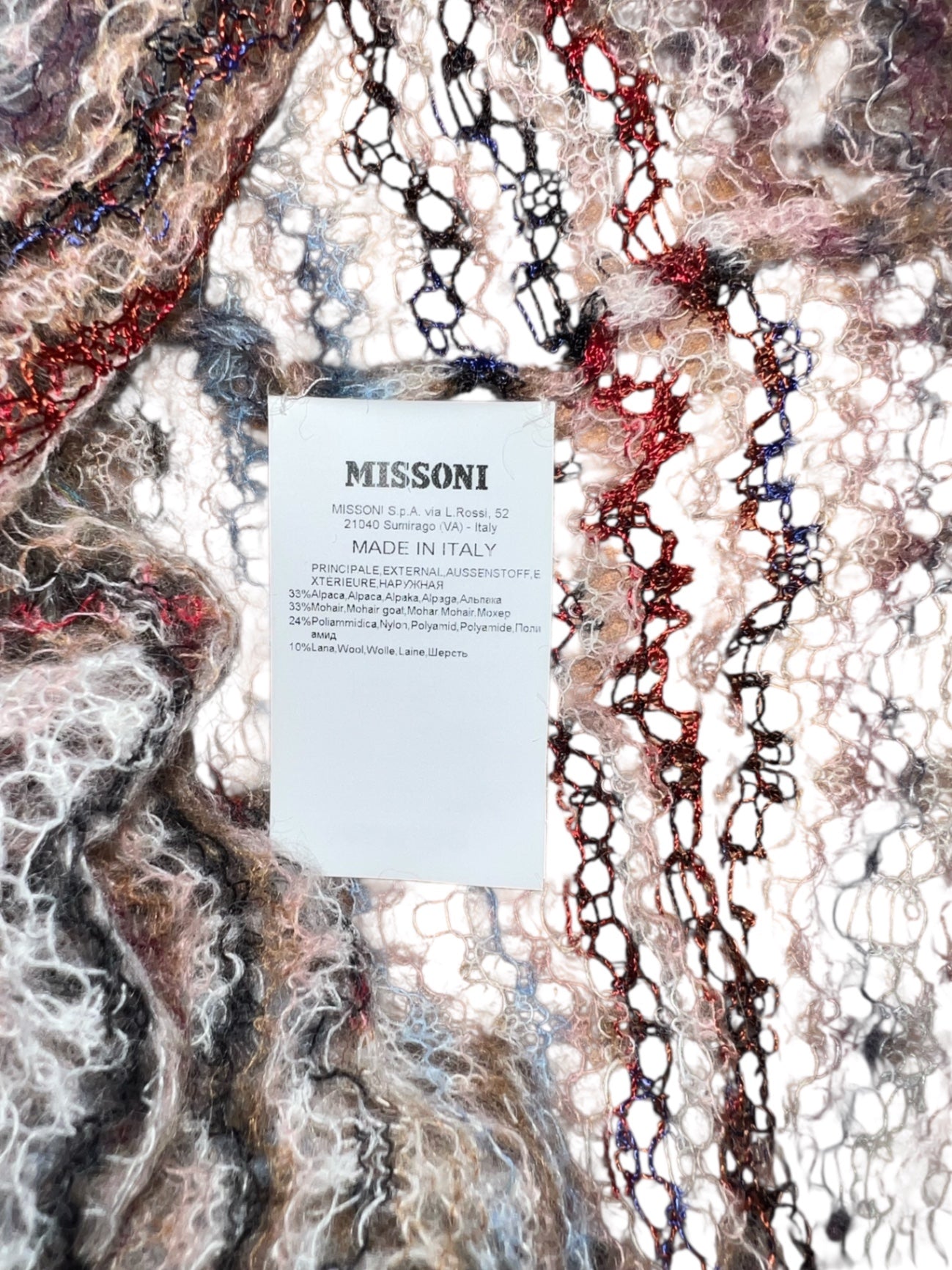 Pre-Loved Missoni Rollkragen Pullover