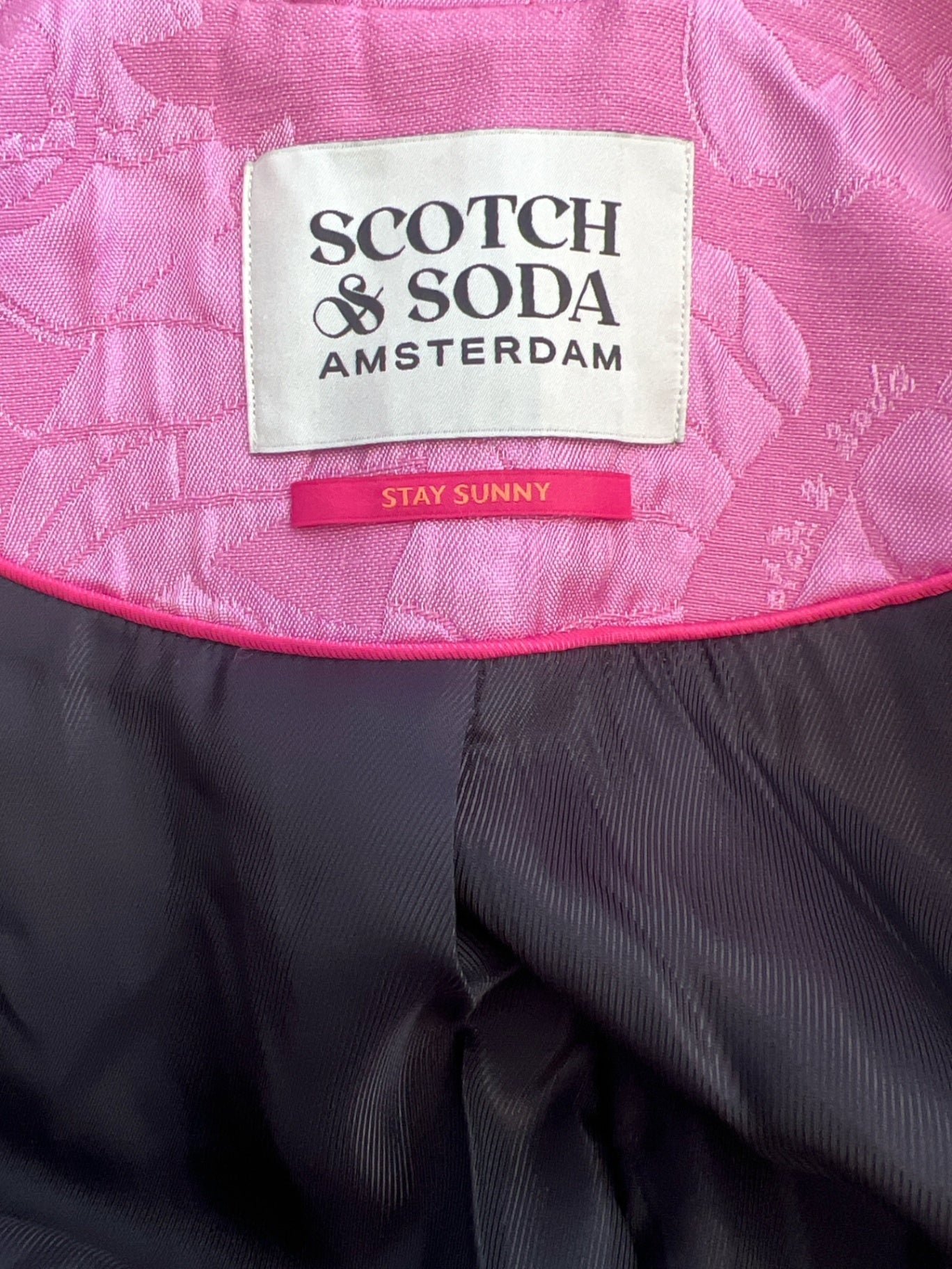 Pre-Loved SCOTCH & SODA Pinker Oversize-Blazer