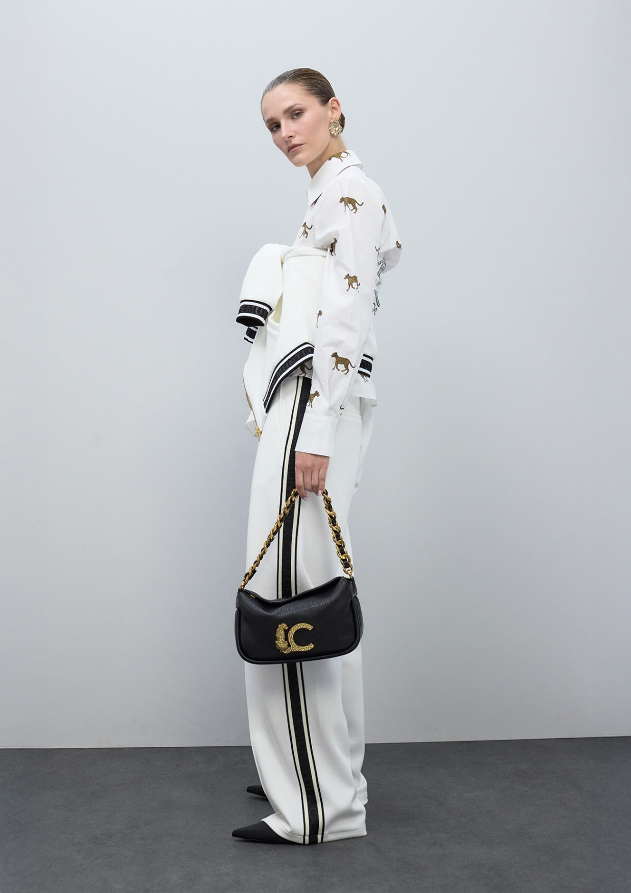 Lola Casademunt Animal Chain Detail Handbag