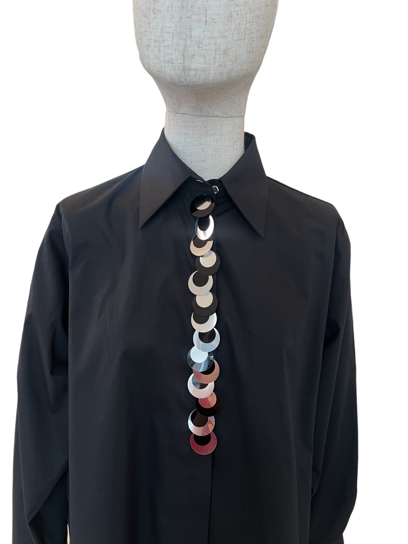 Zanetti 1965 Bluse mit Pailletten