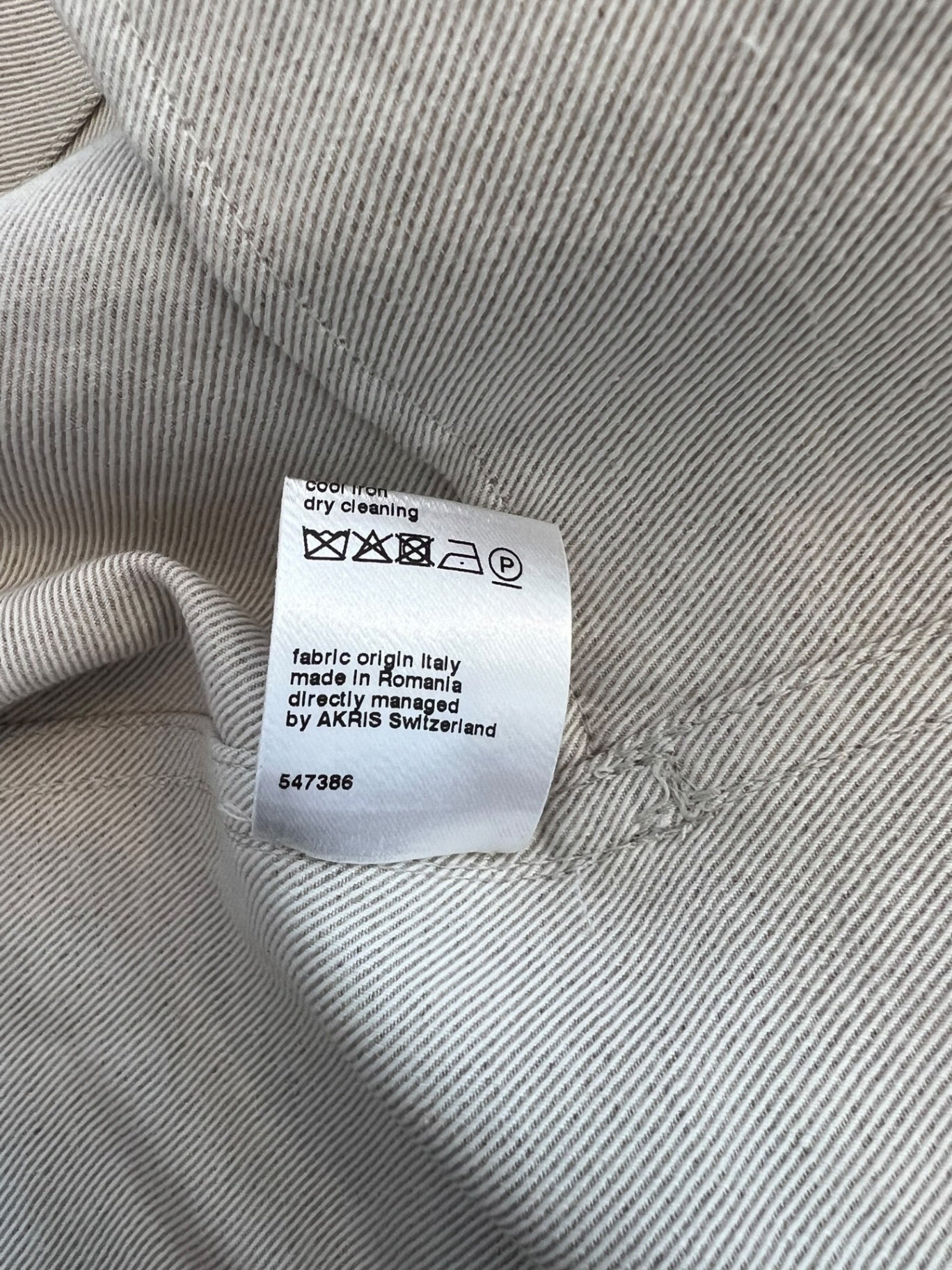 Pre-Loved Akris «Arno» Asymetric Boxy Jacke