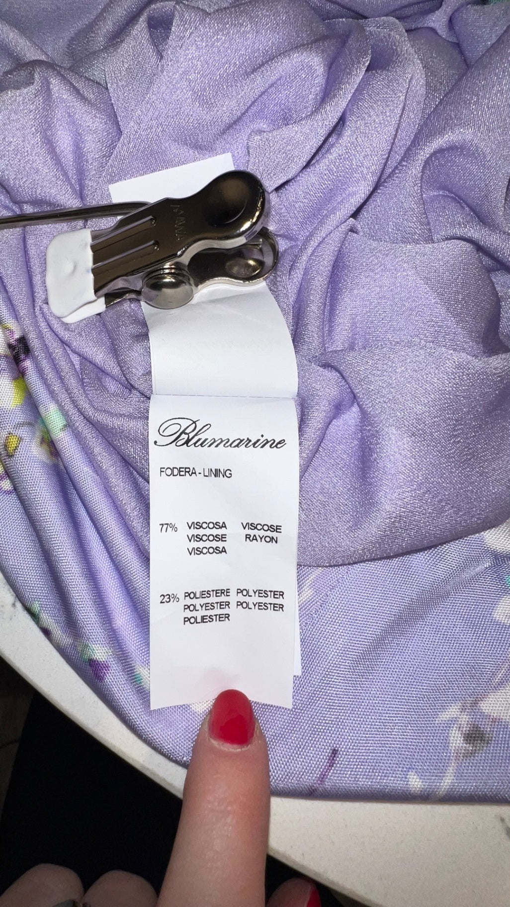 Pre-Loved Blumarine Wickelkleid