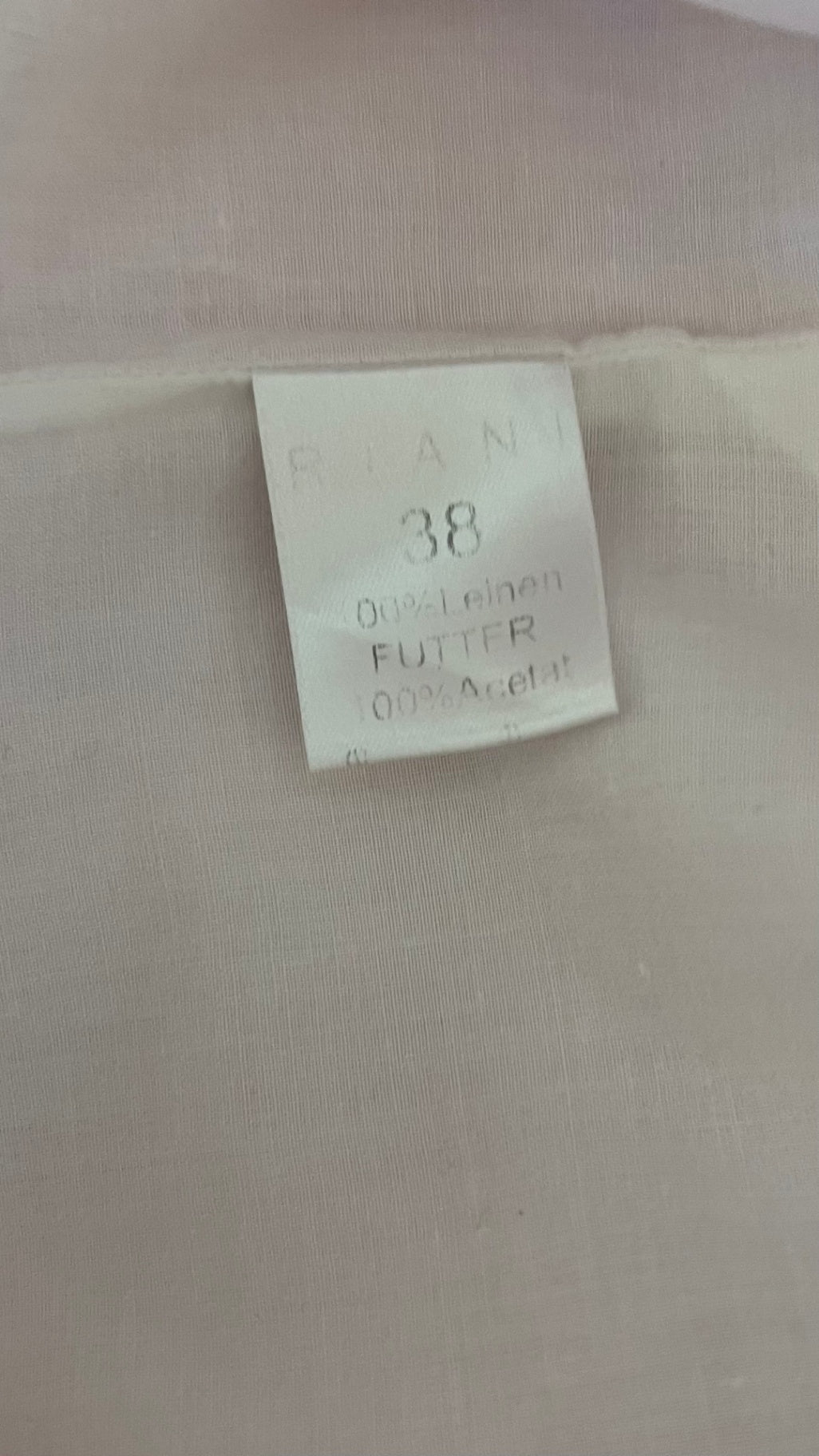 Pre-Loved Riani Leinenkleid