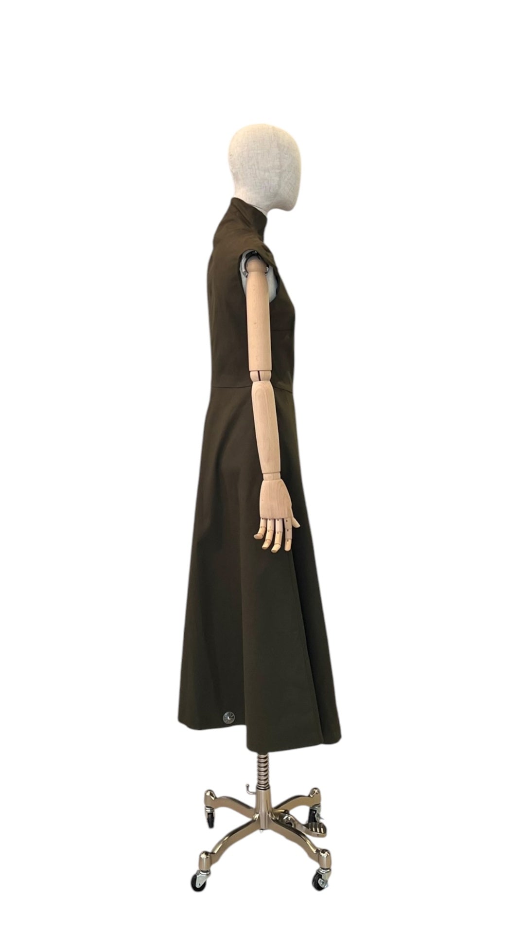 Giovanna Nicolai Mididress Turtleneck Grün N116
