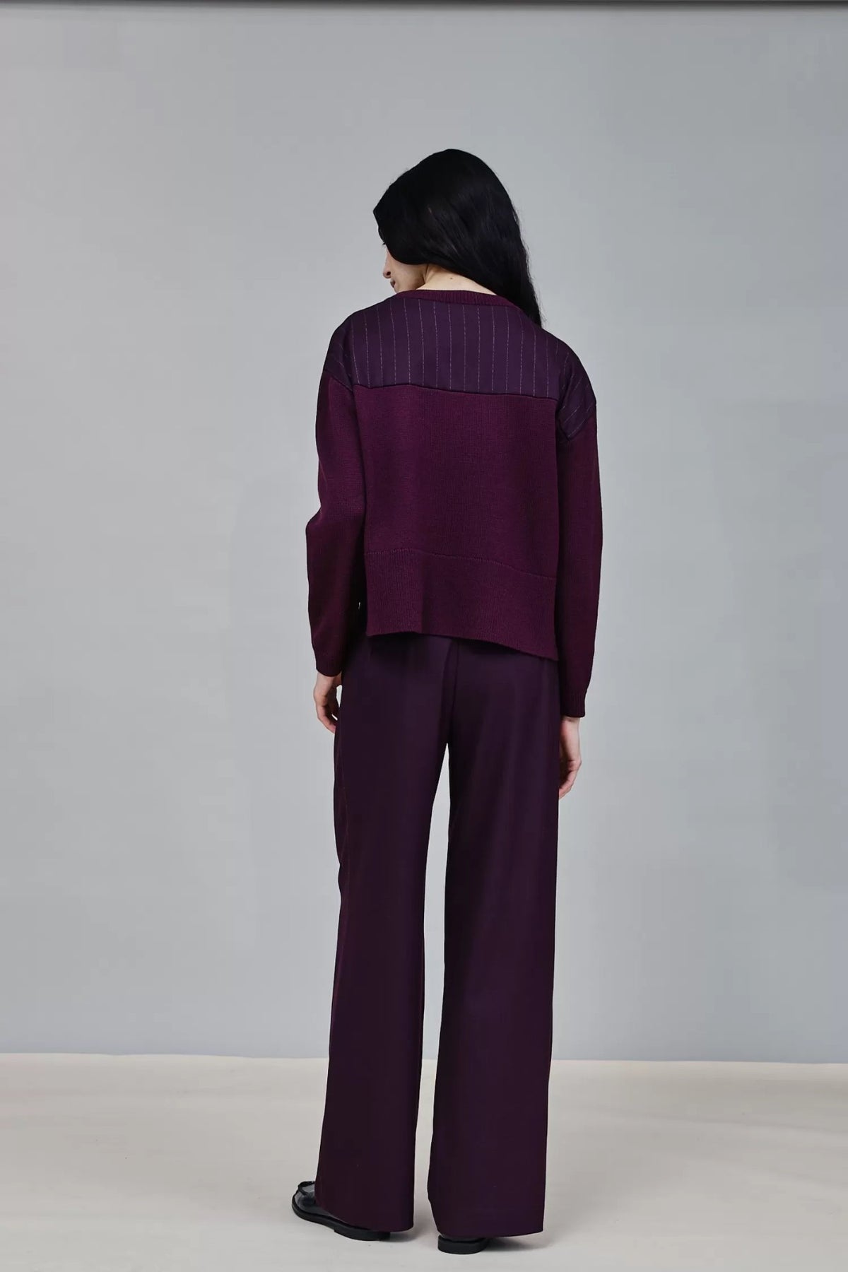 Nenette Pullover Michel Bordeaux