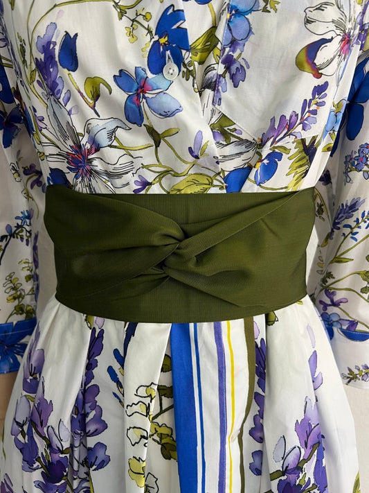 Sara Roka Ribbonbelt Verde Olivia