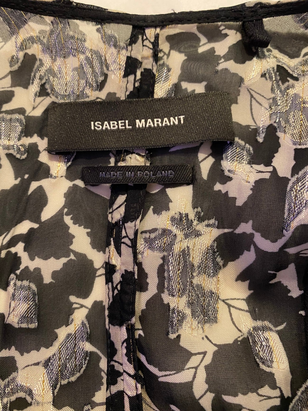 Isabel Marant Mididress gerafft