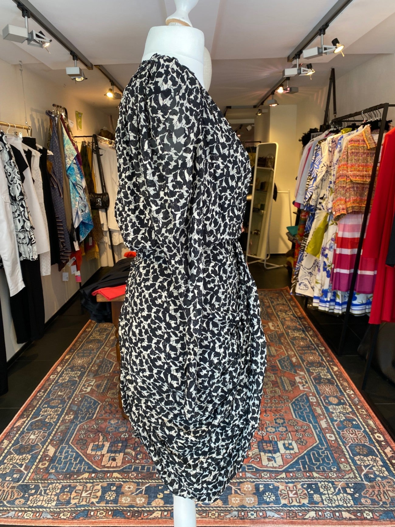 Isabel Marant Mididress gerafft