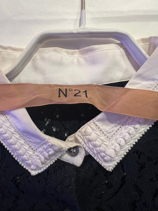 Stickereibluse in Gr. 34