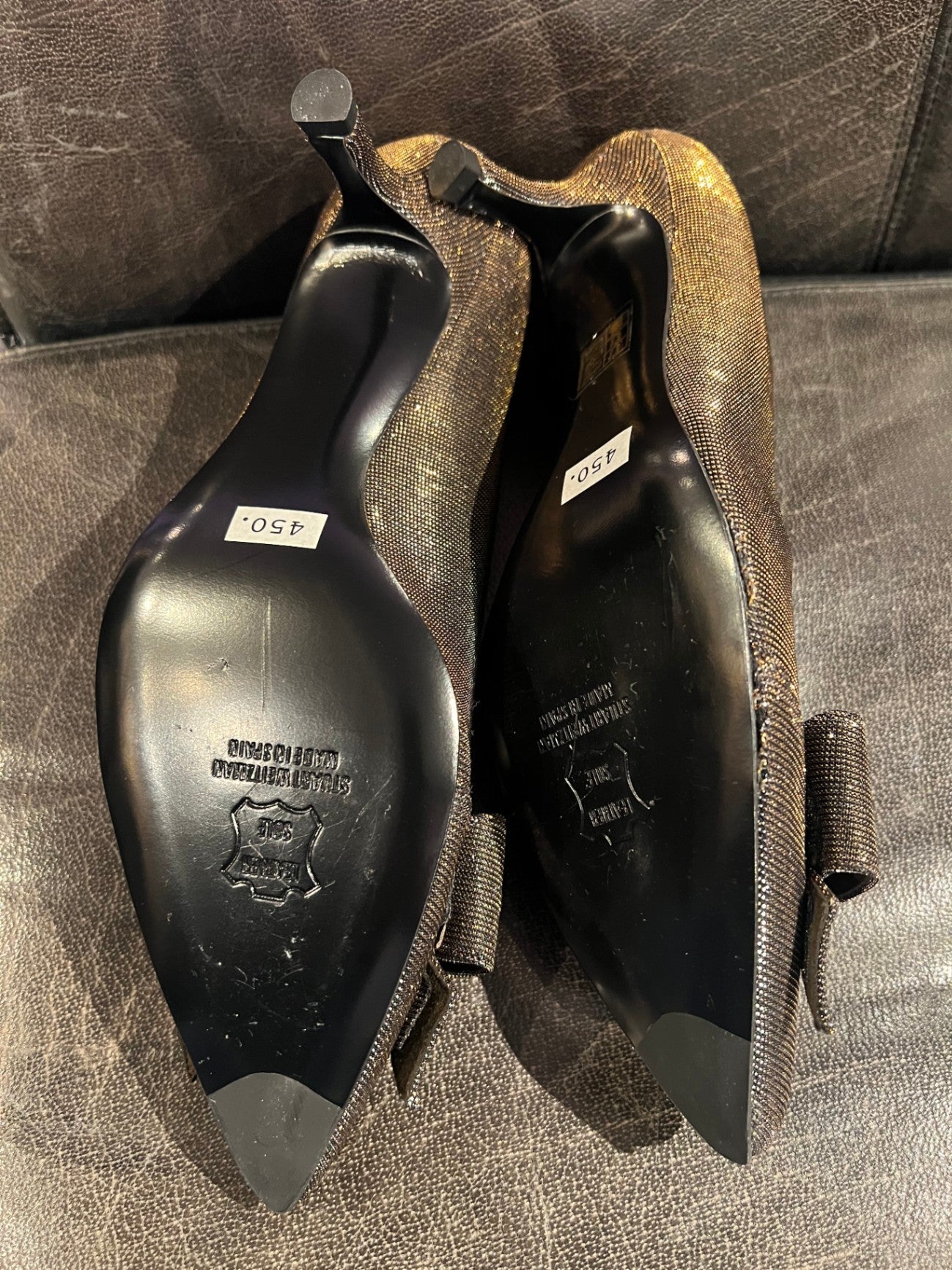 Pumps metallic in Gr. 41