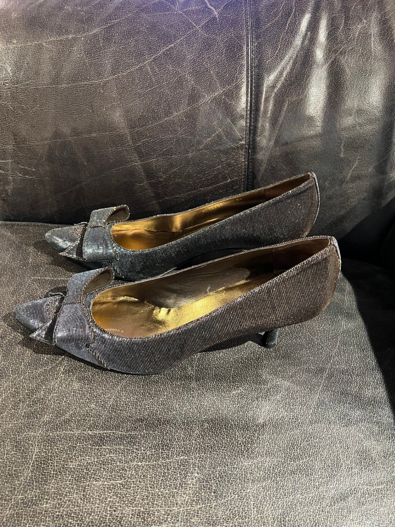 Pumps metallic in Gr. 41