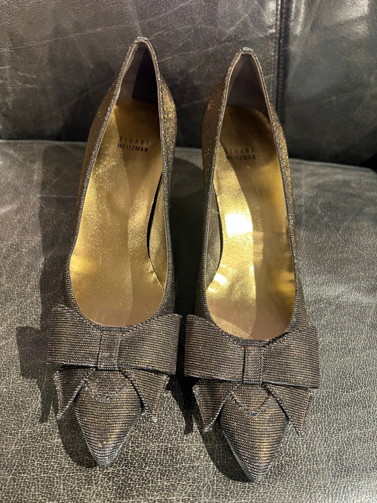 Pumps metallic in Gr. 41
