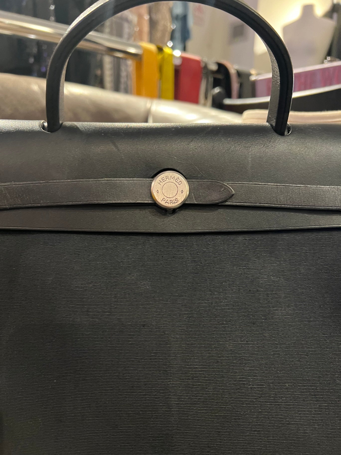 Pre-Loved Hermes Herbag Zip 31