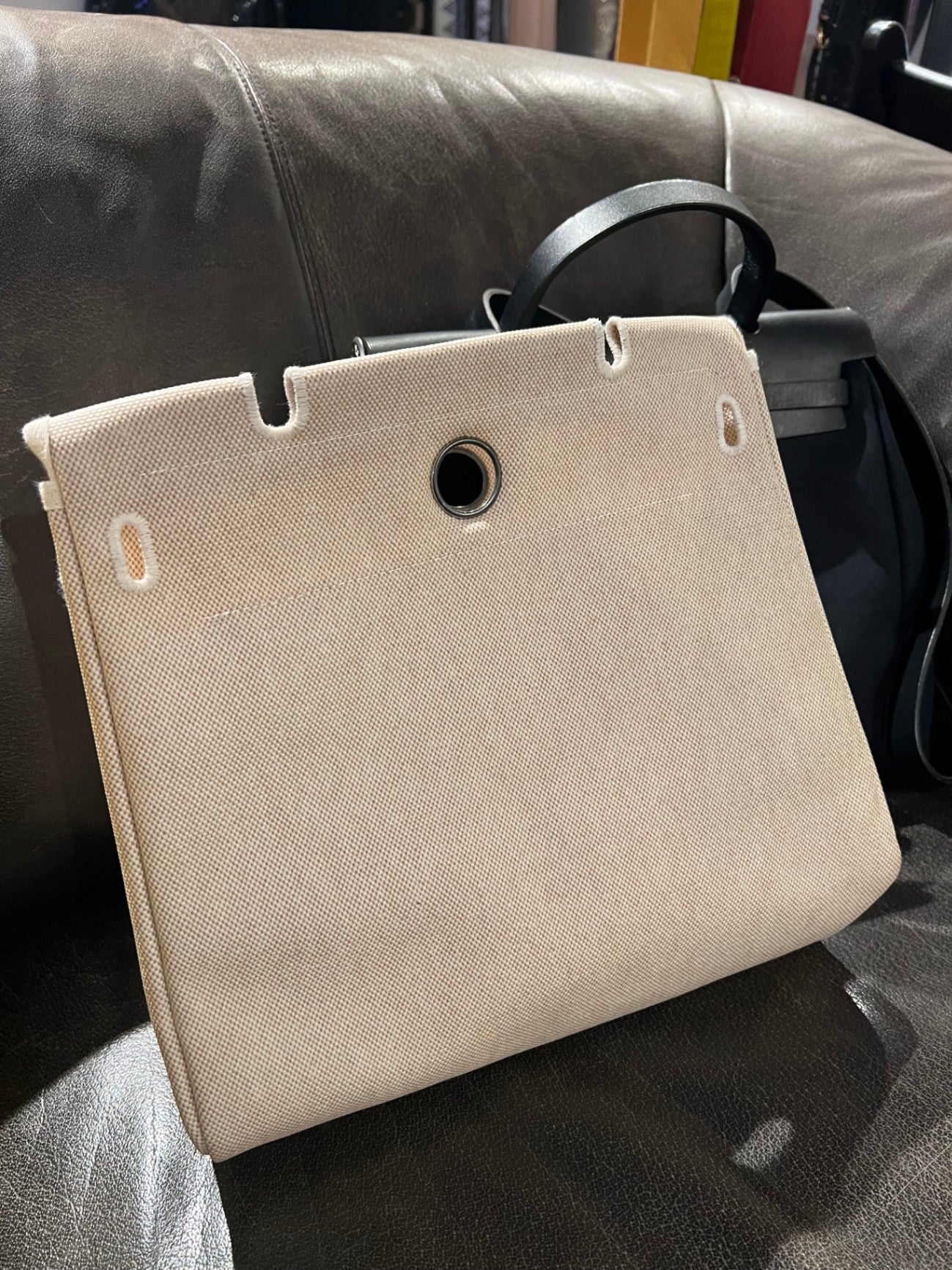 Pre-Loved Hermes Herbag Zip 31