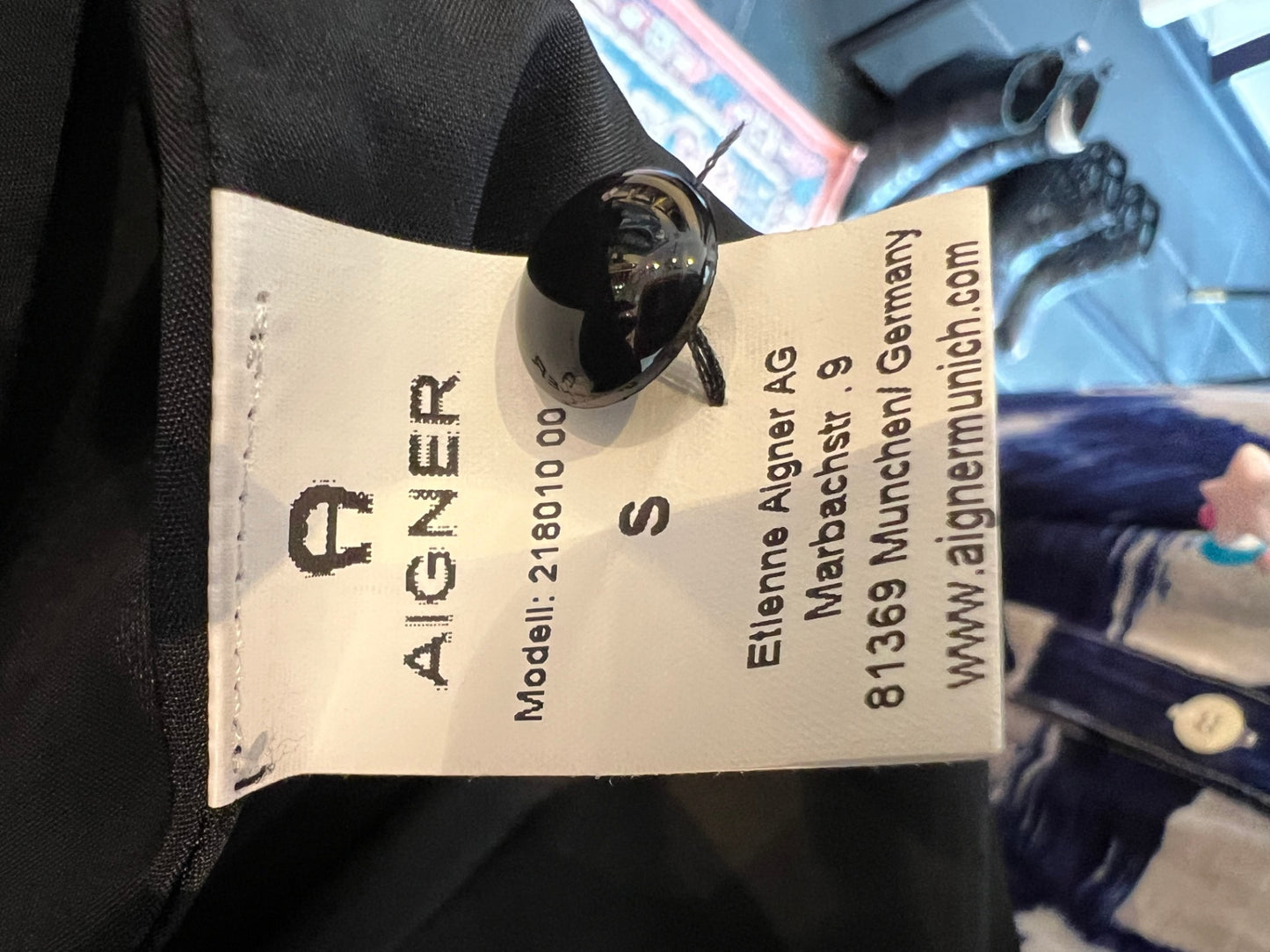 Pre-Loved Aigner Fransenkleid in Gr. S