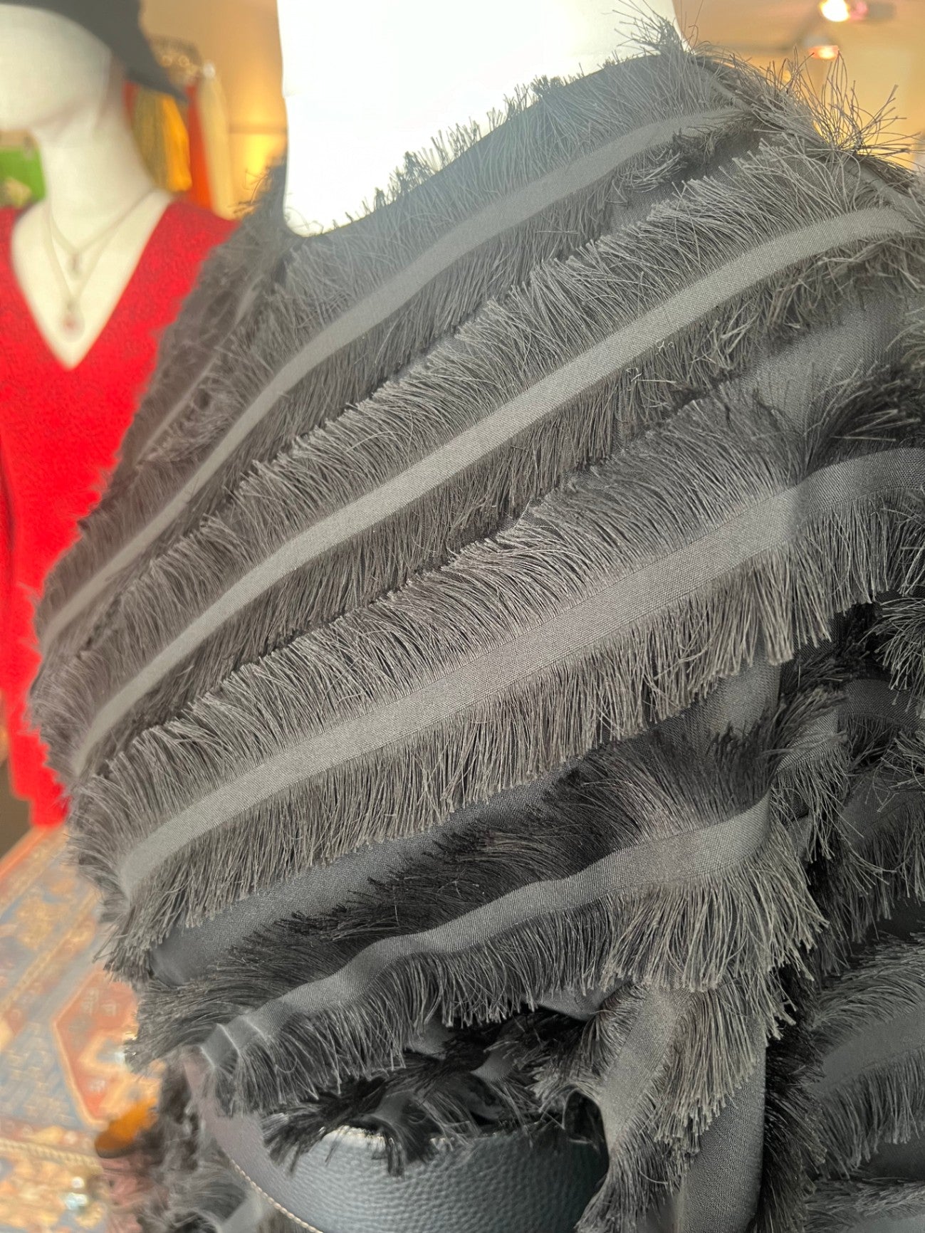 Pre-Loved Aigner Fransenkleid in Gr. S