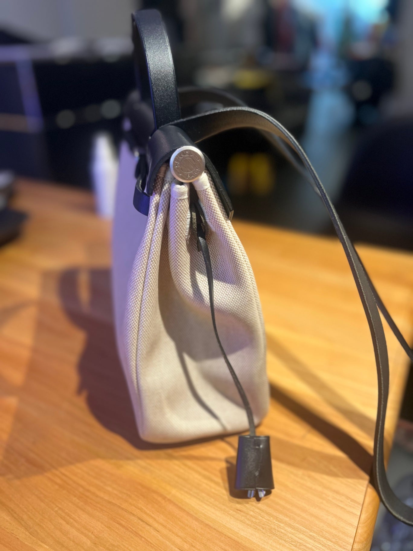 Pre-Loved Hermes Herbag Zip 31