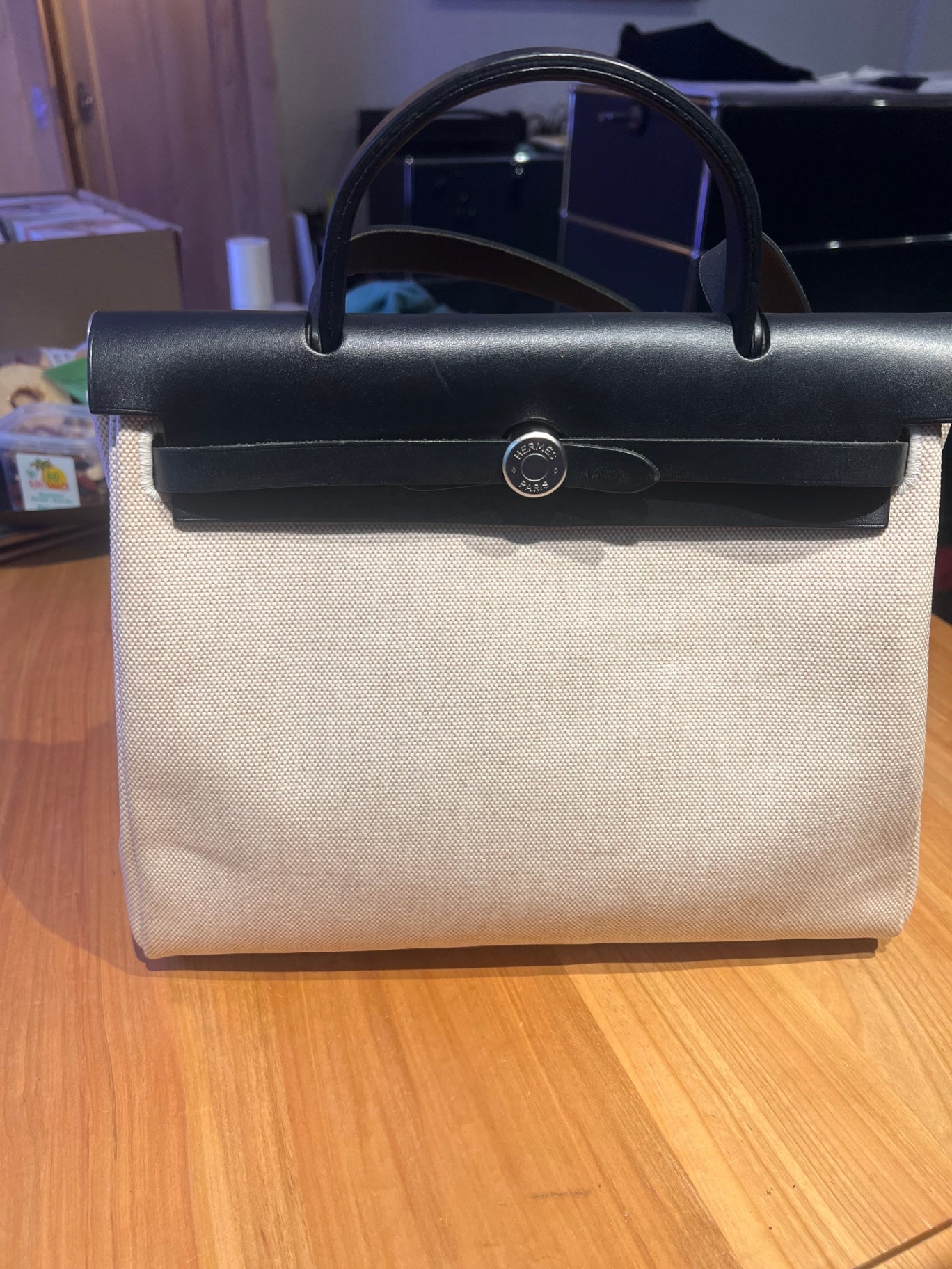 Pre-Loved Hermes Herbag Zip 31