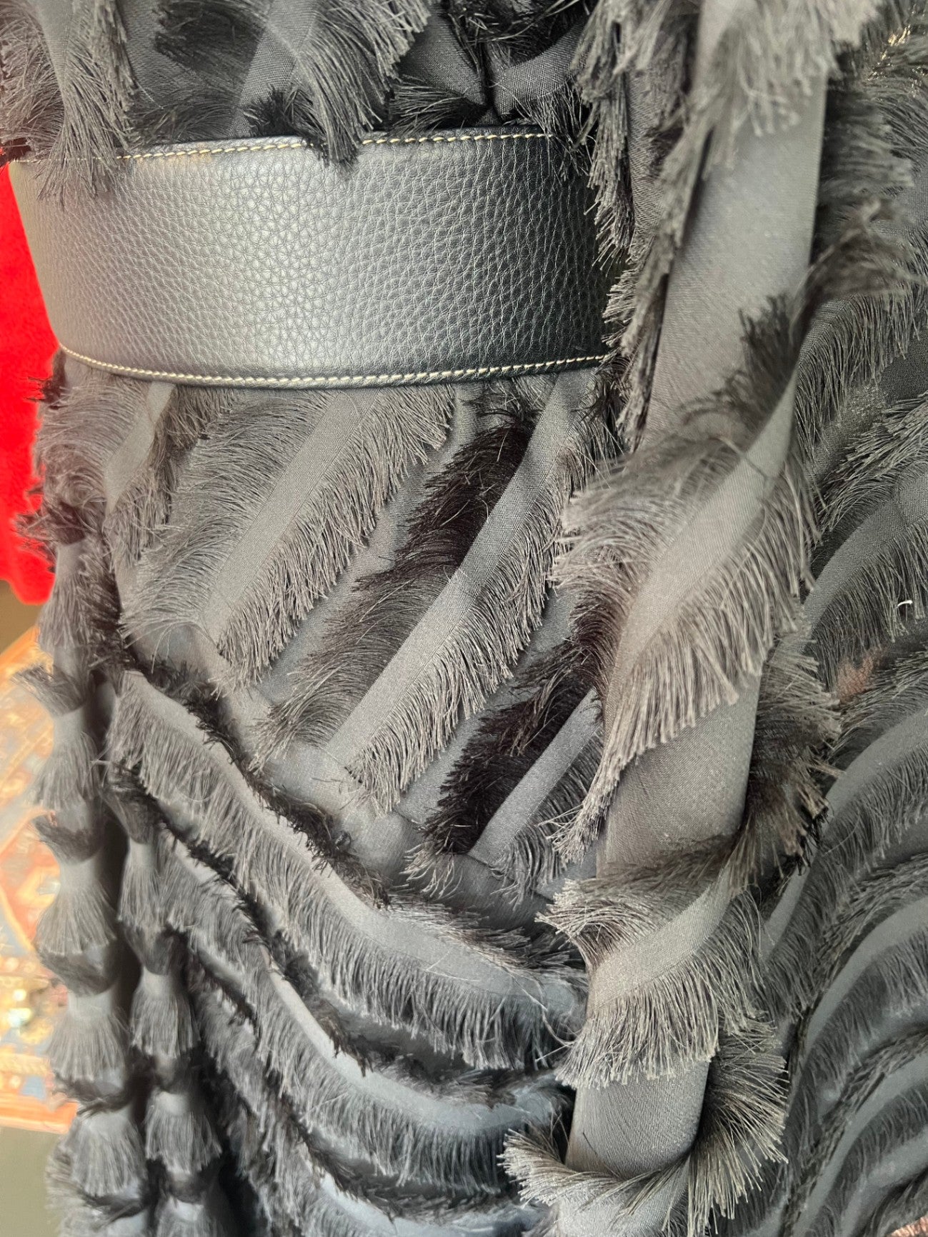 Pre-Loved Aigner Fransenkleid in Gr. S