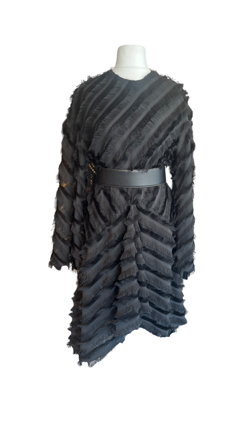 Pre-Loved Aigner Fransenkleid in Gr. S