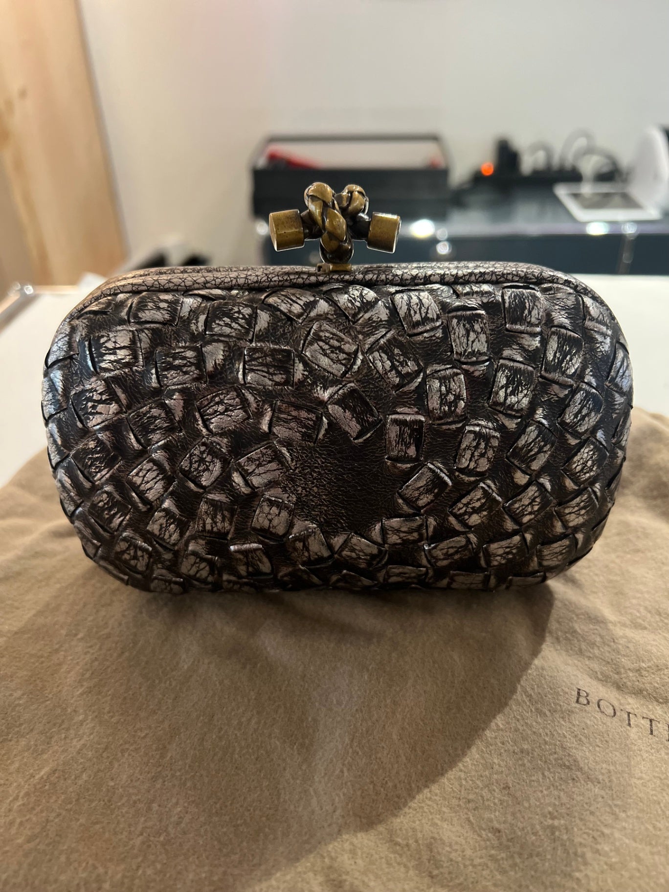 Bottega Veneta Knot Clutch