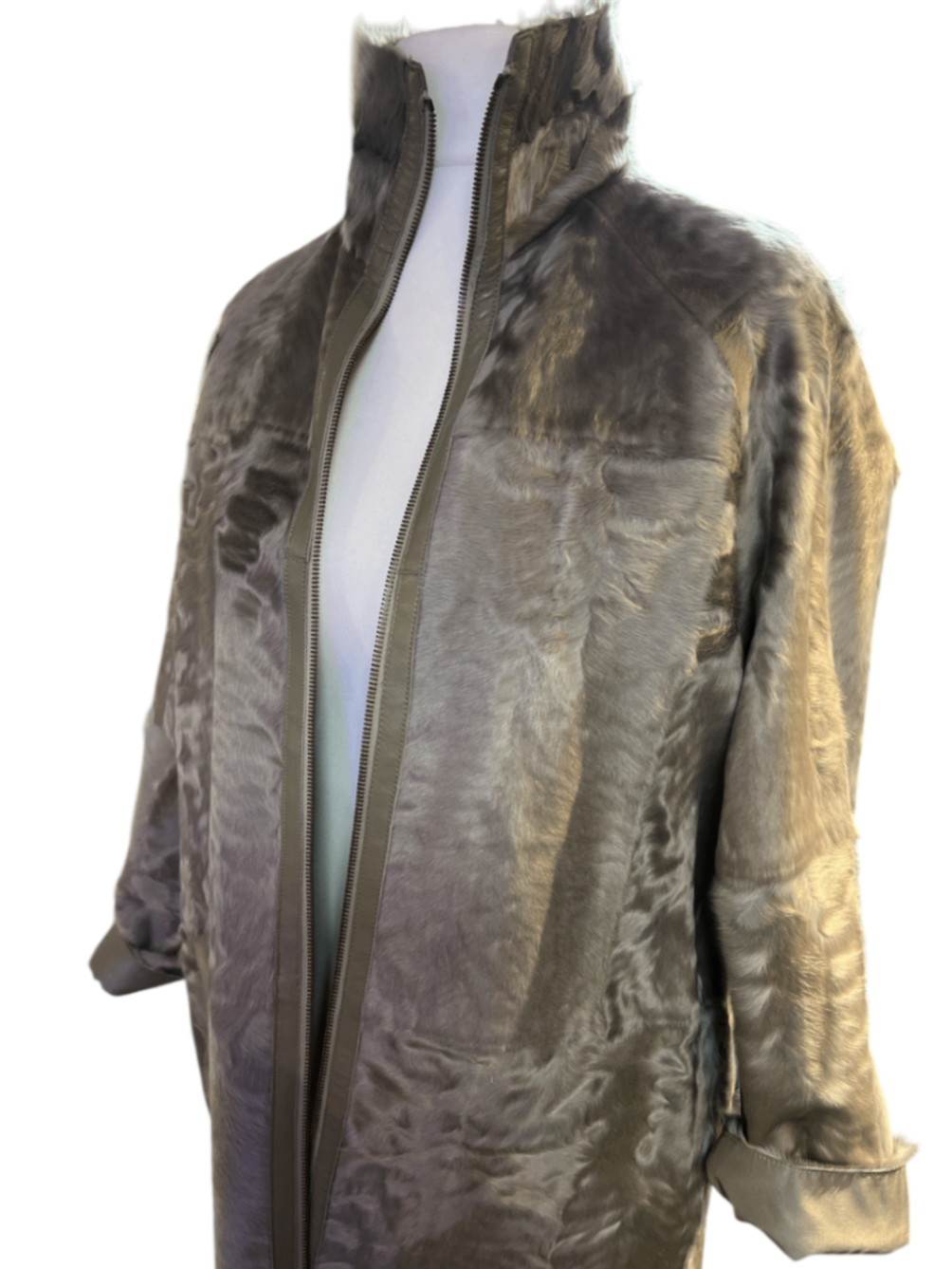 Pre-Loved AKRIS Lammfell Jacke reversible