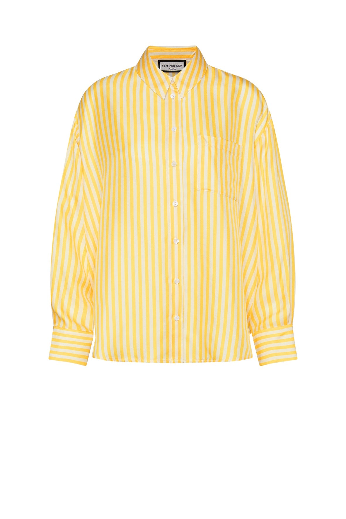SEM PER LEI SS25 Bluse gestreift
