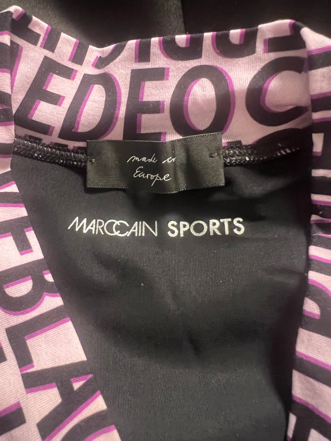 Marc Cain Sports Langarmkleid mit Print